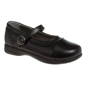 French Toast girls Classic Black Mary Jane Shoes size 9